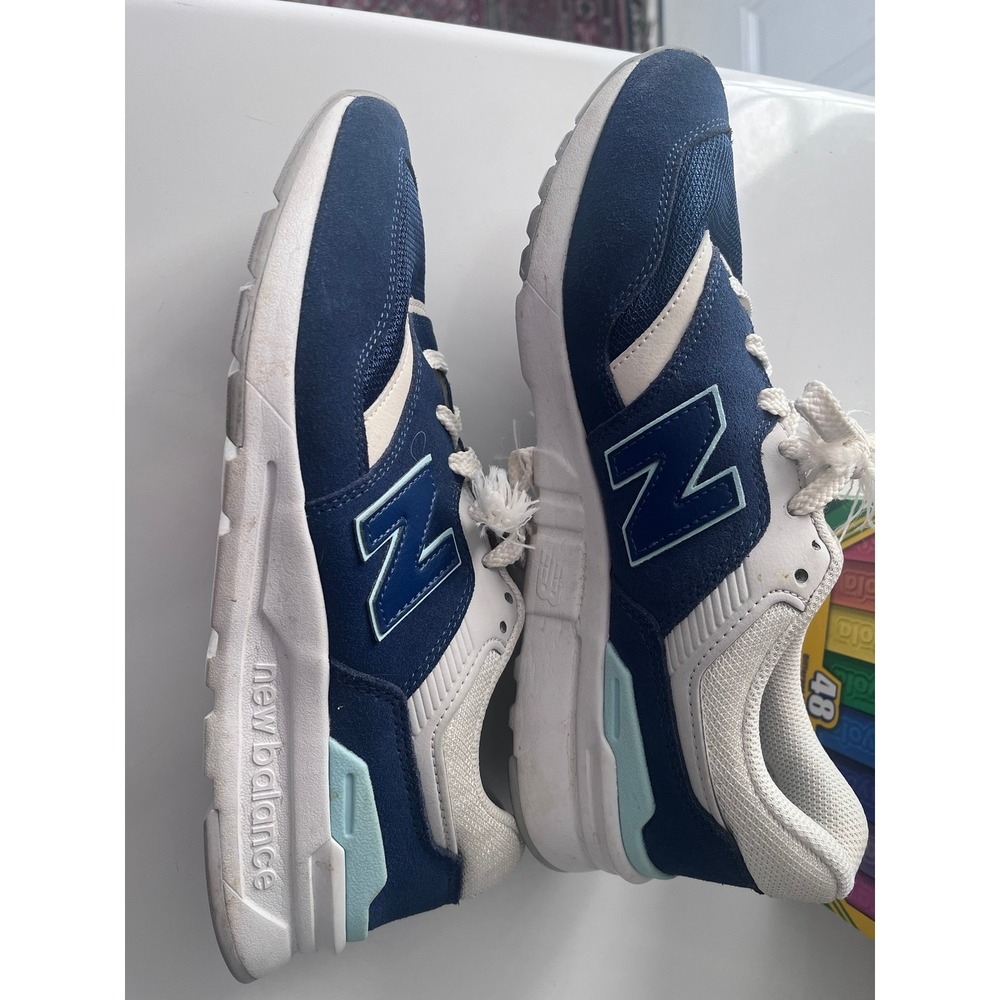 New Balance 997H Navy Blue White Sneakers CW997HSW Womens 8.5 Low Top Shoes